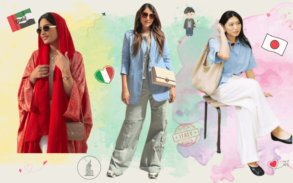Mapping the Meridian of Summer Style in Dubai, Tokyo, and Milan